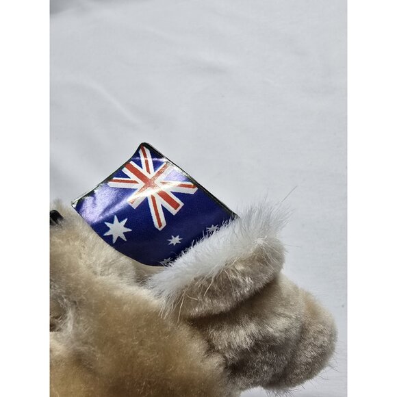 Vtg Koala Pencil Hugger Plush Mini Australia Flag Souvenir Grabber Figure Clip - Picture 6 of 12